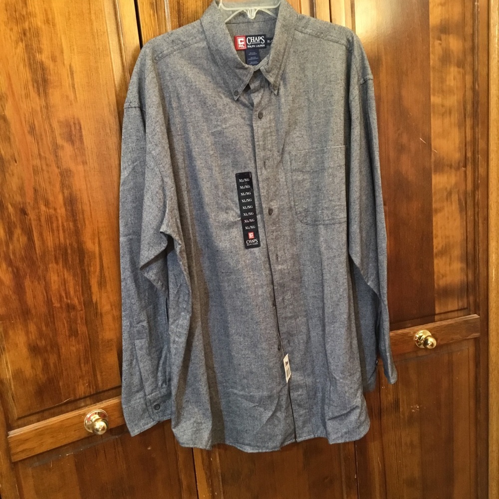 Ralph Lauren Blue Casual Button Down Shirt